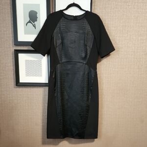 Lafayette 148 Short Sleeve Dress